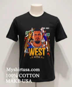 All Star Starting Lineup West 2025 Basketball Shirt