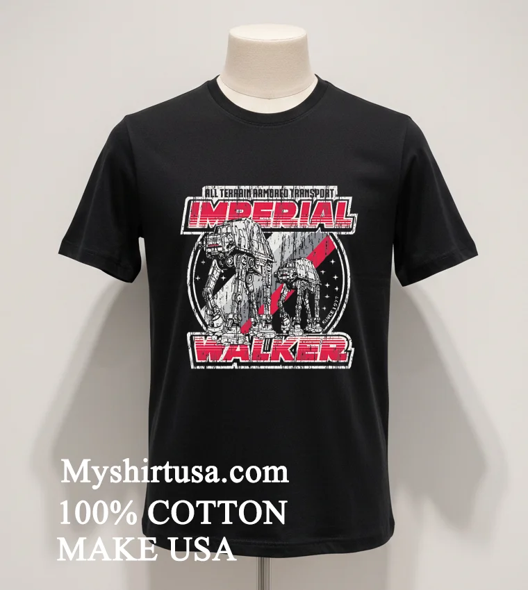 All Terrain Armored Transport Imperial Walker Star Wars Shirt Balck Shirt