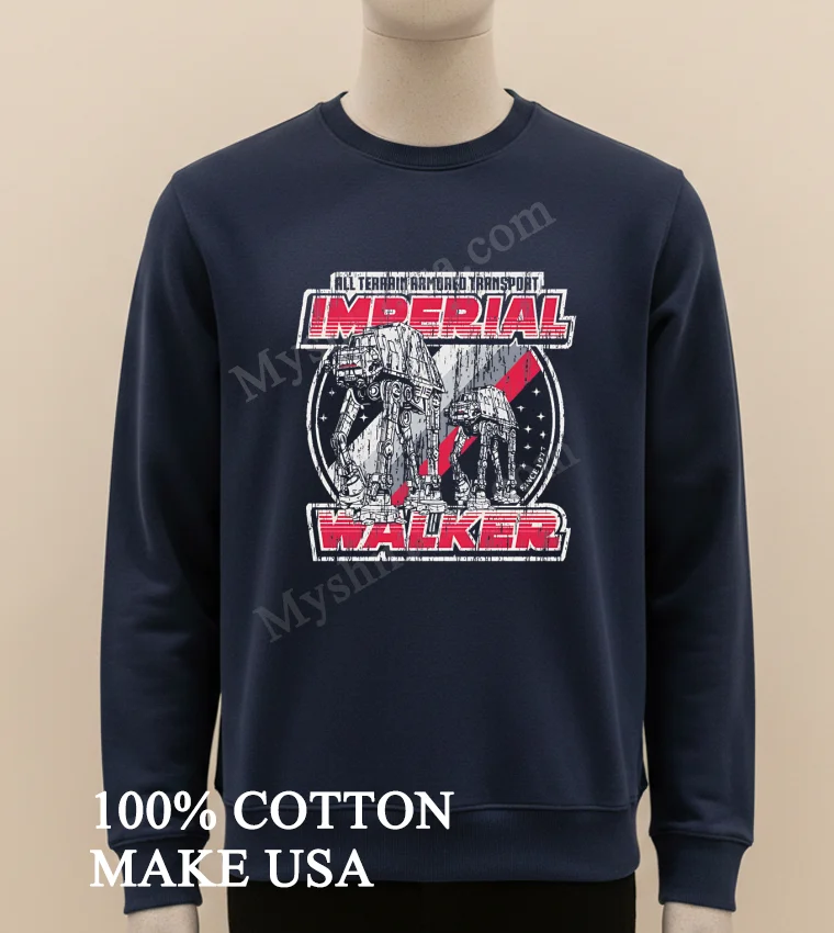 All Terrain Armored Transport Imperial Walker Star Wars Shirt Long Sleve Shirt