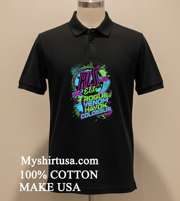 Allstar World Championships Rls Elite Rogue Venom Havok Colossus new t-shirt - balck-shirt Allstar World Championships Rls Elite Rogue Venom Havok Colossus Shirt Balck Shirt