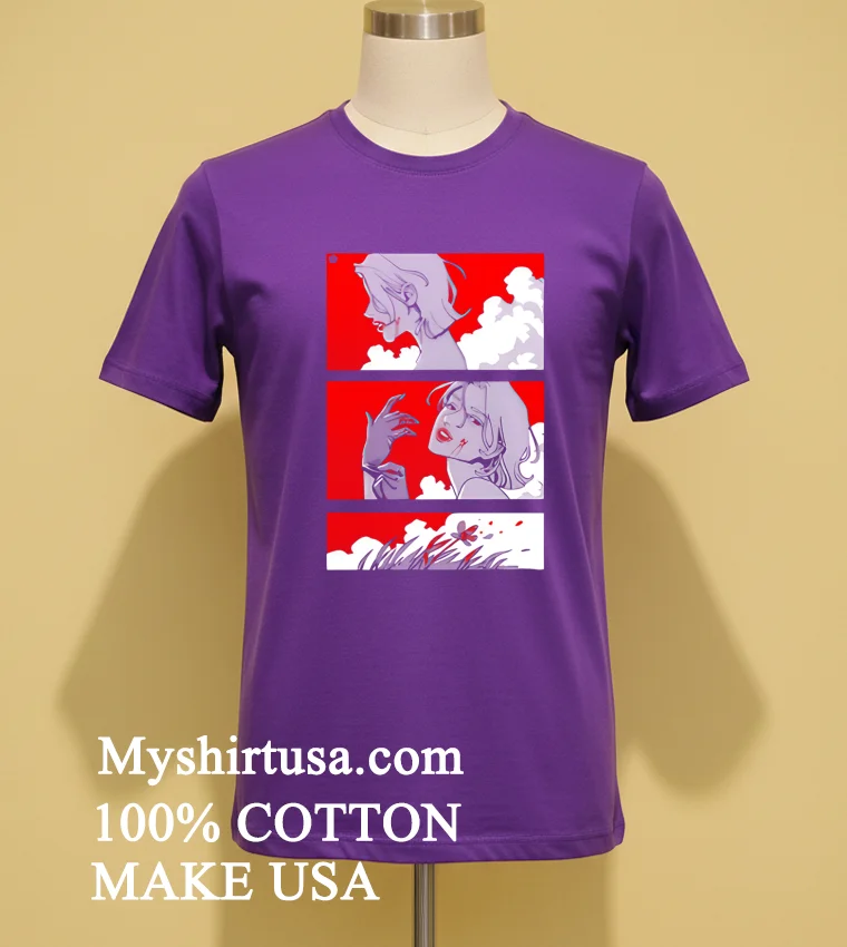 Alpha Male Hunter Shirt - purple-shirt Alpha Male Hunter Shirt Purple Shirt