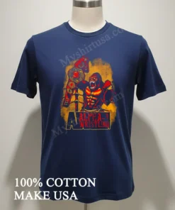 Alpha Wrestling A1 Champ Gorilla new t-shirt