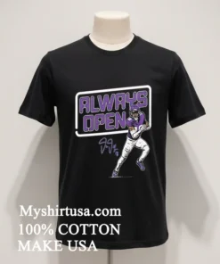Always Open Justin Jefferson Minnesota Vikings Football funny america t-shirts