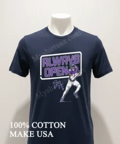 Always Open Justin Jefferson Minnesota Vikings Football funny america t-shirts