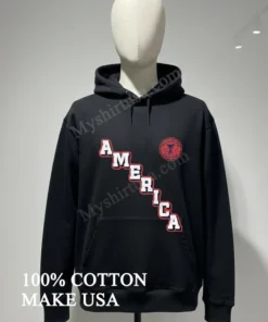 America Spittin Chiclets Since Mmivi Distressed Vertical Text funny america t-shirts