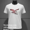 American Eagle Swoosh Softball Shirt White T Shirt 3