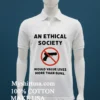 An Ethical Society Would Value Lives More Than Guns Shirt White T Shirt 1