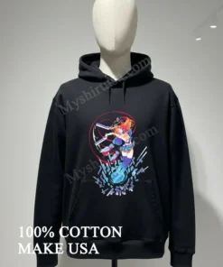 Anime Girl With Guns Magical Girl Action Pose funny america t-shirts