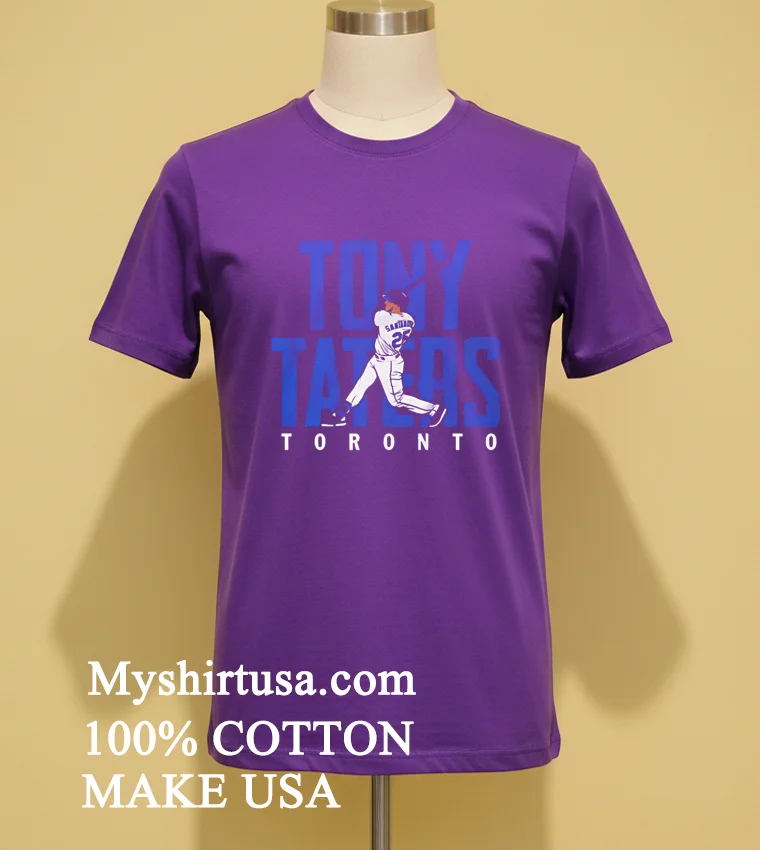 Anthony Santander Toronto Blue Jays Tony Taters Shirt Purple Shirt