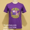 Any Means Possible Retro Text And Music Band Photo Shirt Purple Shirt