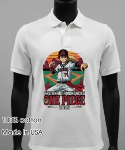 Arizona Diamondbacks One Piece 2026 Luffy Shirt
