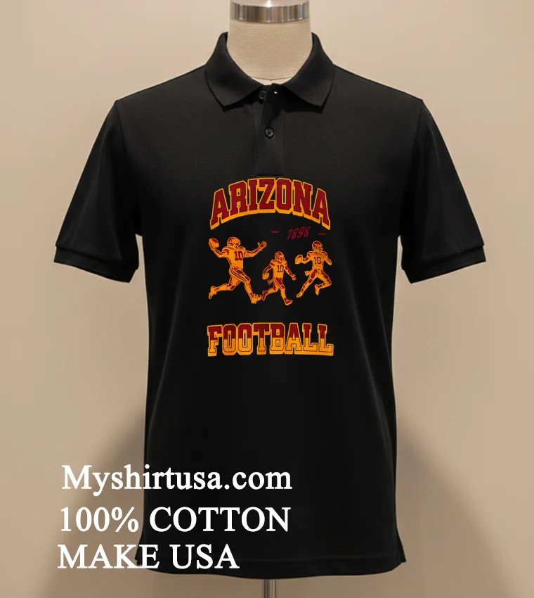 Arizona Football 1898 Retro Shirt Balck Shirt
