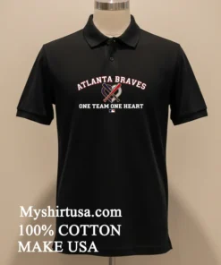 Atlanta Braves One Team One Heart Mlb Shirt