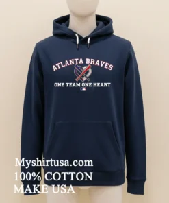 Atlanta Braves One Team One Heart Mlb Shirt