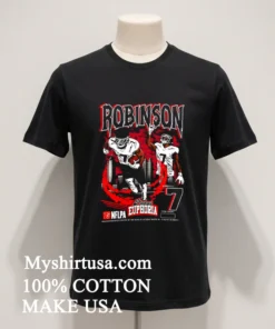 Atlanta Falcons Bijan Robinson Touchdown Skyline Shirt