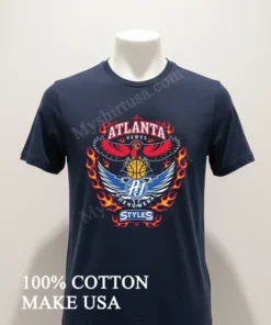 Atlanta Hawks Aj Styles Phenomenal Wwe Basketball Crossover funny america t-shirts