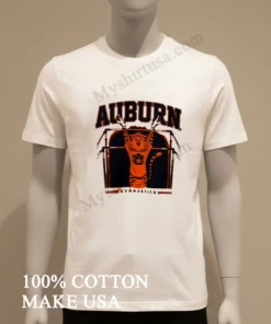 Auburn Tigers Gymnastics Mascot On Uneven Bars funny america t-shirts