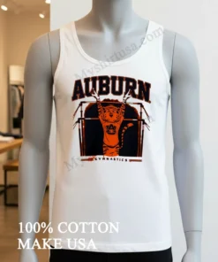 Auburn Tigers Gymnastics Mascot On Uneven Bars funny america t-shirts