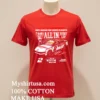 Austin Cindric Checkered Flag Sports 2025 Nascar Cup Series Playoffs Discount Tire Shirt Red Shirt