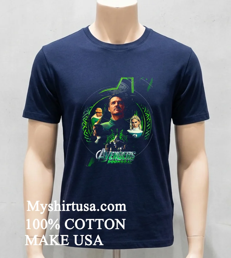 Avengers Doomsday Fantastic Four Team The Future Of Marvel Shirt Navy Shirt