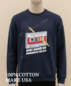 Awesome Mix Tape Vol 1 Pencil Cassette 80S funny america t-shirts