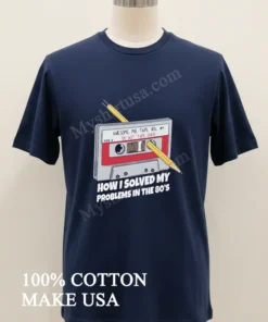 Awesome Mix Tape Vol 1 Pencil Cassette 80S funny america t-shirts