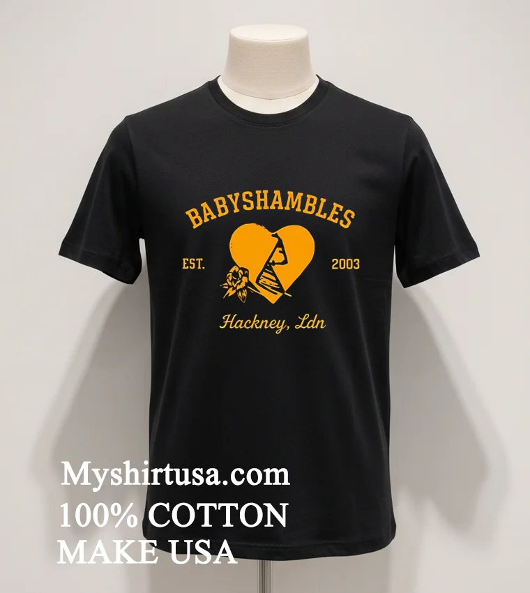 Babyshambles Heart Est 2003 Shirt Balck Shirt