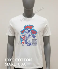 Bad Bunny God Bless America Flag Latin America Tour List funny america t-shirts