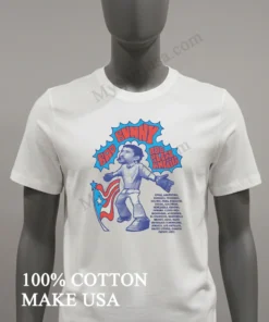 Bad Bunny God Bless America Flag Latin America Tour List funny america t-shirts