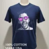 Bad Bunny Halftime Show Super Bowl Heart Glasses Grid Shirt Navy Shirt 2