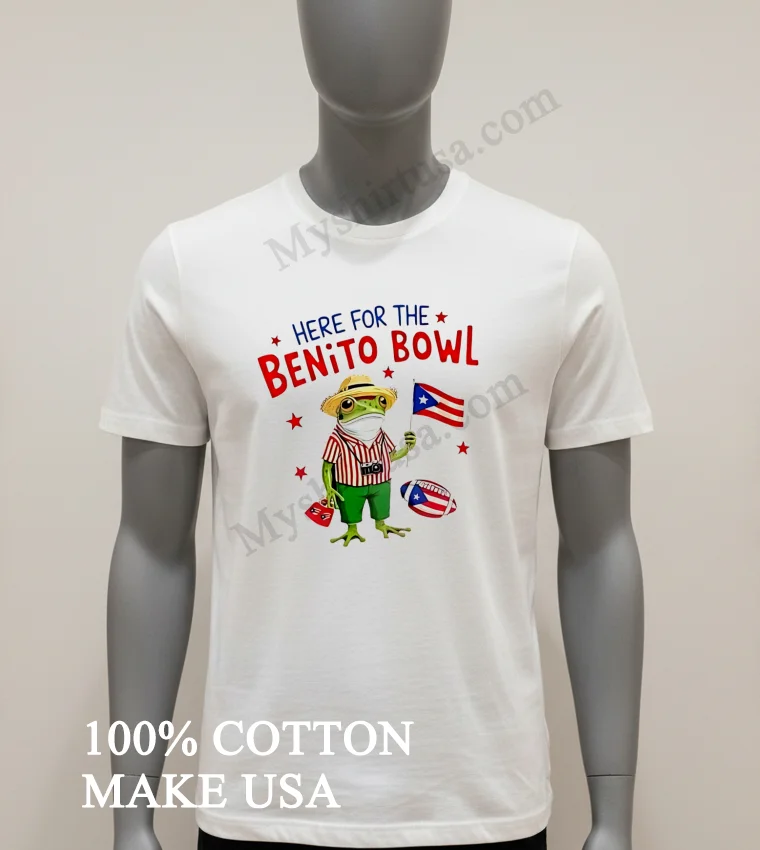 Bad Bunny Singer Standing On Puerto Rico Shield Logo Shirt - white-t-shirt Bad Bunny Singer Standing On Puerto Rico Shield Logo Shirt White T Shirt