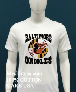 Baltimore Orioles Bird Flag Logo Shirt