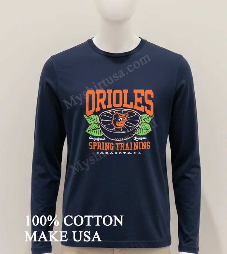 Baltimore Orioles Grapefruit League Spring Training Sarasota Fl funny america t-shirts - hoodie-shirt Baltimore Orioles Grapefruit League Spring Training Sarasota Fl Shirt Hoodie Shirt 1