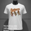Baltimore Orioles Hot Dog Race Shirt White T Shirt 2