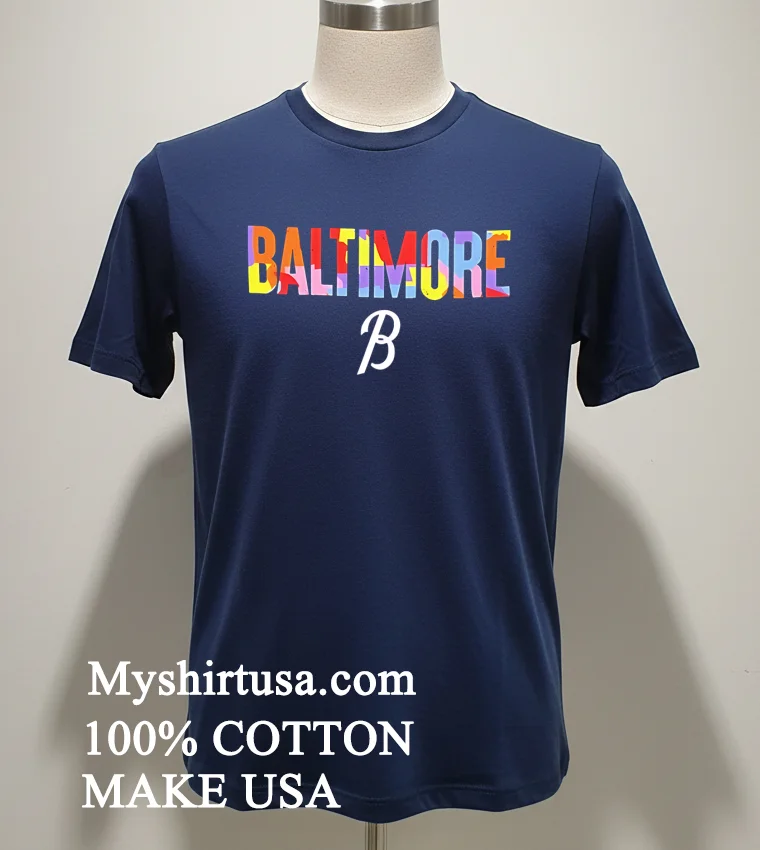 Baltimore Orioles On Field City Pride Shirt Navy Shirt