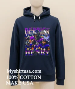 Baltimore Ravens Derrick Henry Vintage 90S Graphic Shirt