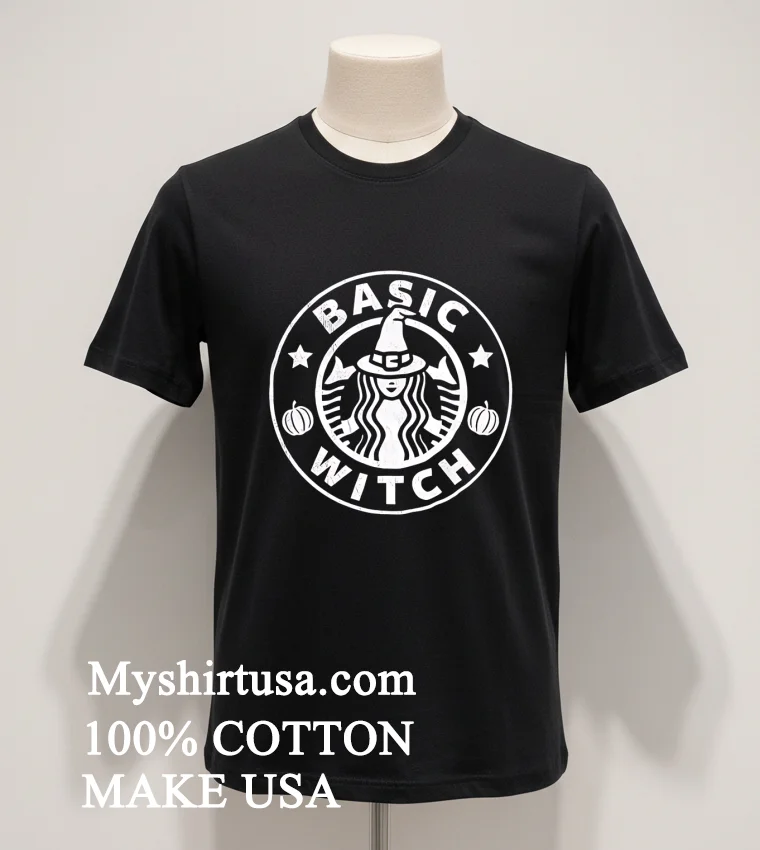 Basic Witch Halloween Pumpkin new t-shirt - balck-shirt Basic Witch Halloween Pumpkin Shirt Balck Shirt