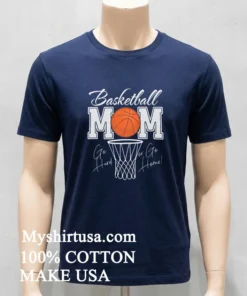 Basketball Mom Signature Shirt Navy Shirt
