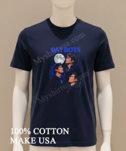 Bat Boys Night Moon Three Flying Bat Winged Men Classic funny america t-shirts