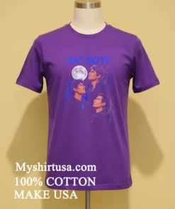 Bat Boys Night Moon Three Flying Bat Winged Men Classic funny america t-shirts