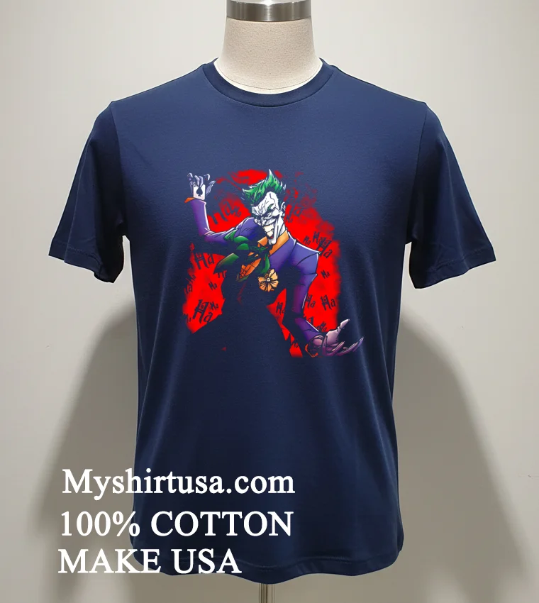 Batman Joker Comic Halloween new t-shirt - navy-shirt Batman Joker Comic Halloween Shirt Navy Shirt 1