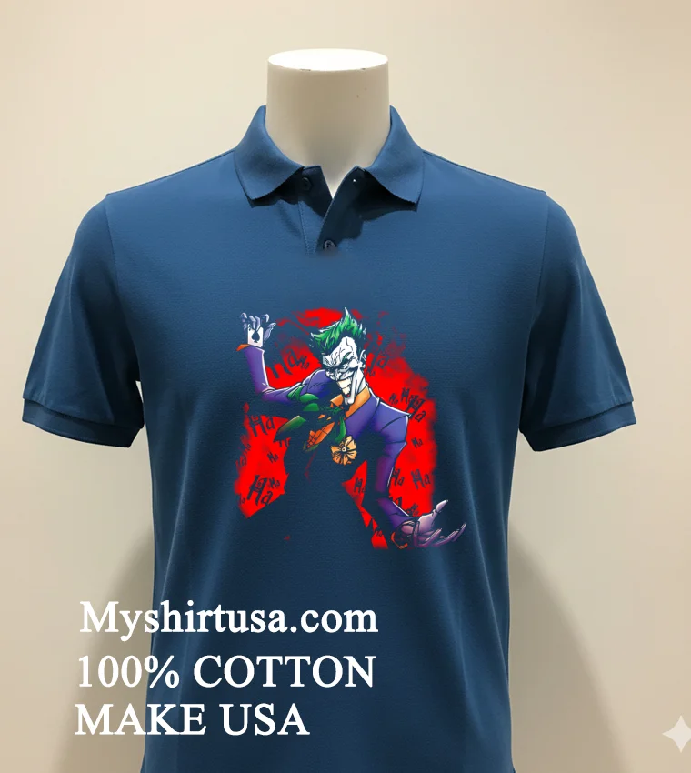 Batman Joker Comic Halloween new t-shirt - navy-shirt Batman Joker Comic Halloween Shirt Navy Shirt 2