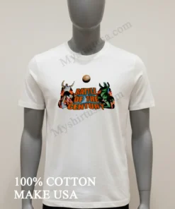 Battle Of The Century Basketball Godzilla And Giant funny america t-shirts