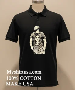 Bearded Man Wearing Headphones And Quiet Portrait Graphic funny america t-shirts