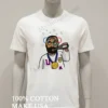 Bearded Man With Olympic Rings Glasses And Fbi Badge Shirt White T Shirt