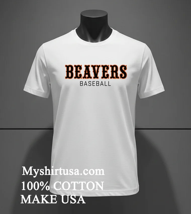 Beavs Western Osu Baseball Shirt White T Shirt 2
