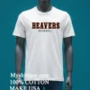 Beavs Western Osu Baseball Shirt White T Shirt 3