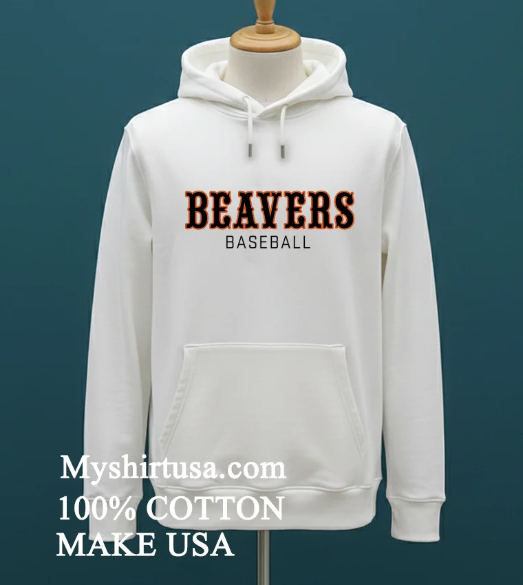 Beavs Western Osu Baseball Shirt White T Shirt