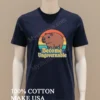 Become Ungovernable Capybara Vintage Sunset Shirt Navy Shirt
