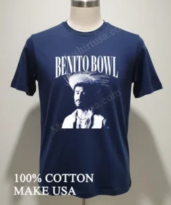 Benito Bowl Bad Bunny Portrait Musician Fan Art Shirt